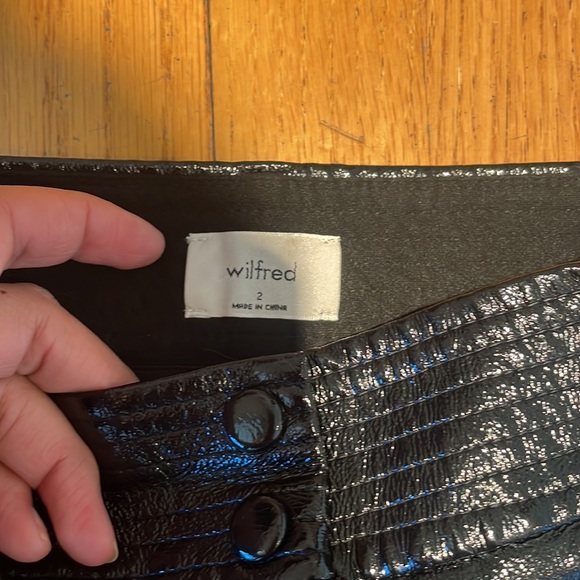 Wilfred Faux Leather Funk Pants - Picture 6 of 11